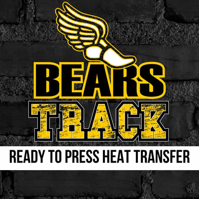 Bears Track Shoe DTF Transfer