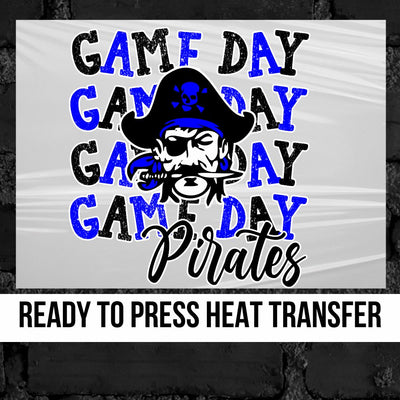 Game Day Pirates DTF Transfer