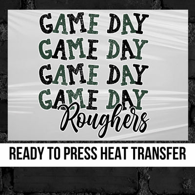 Game Day Roughers DTF Transfer