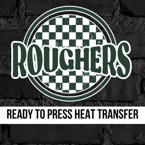 Roughers Circle Retro DTF Transfer