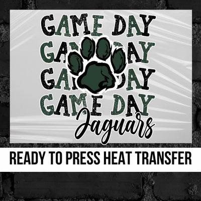 Game Day Jaguars DTF Transfer