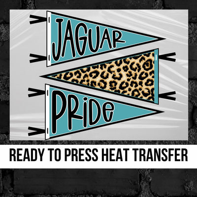 Jaguar Pride Pennants DTF Transfer
