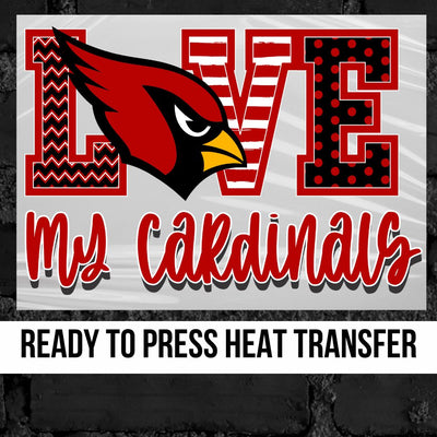 Love My Cardinals Transfer