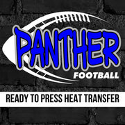 Panther Football Graffiti DTF Transfer
