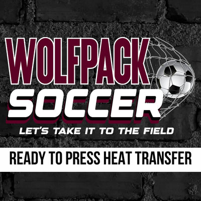 Wolfpack Soccer Take it to the Field DTF Transfer