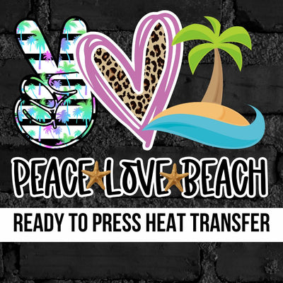 Peace Love Beach Transfer