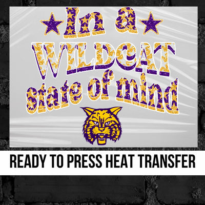 In a Wildcat State of Mind DTF Transfer