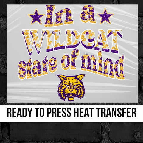 In a Wildcat State of Mind DTF Transfer
