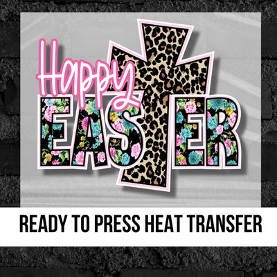Happy Easter DTF Transfer