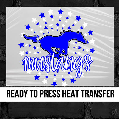 mustangs dtf transfer_tshirt transfer_ready to press transfer_custom dtf transfer_rustic grace