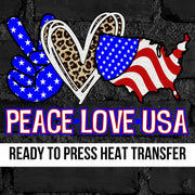 Peace Love USA Transfer