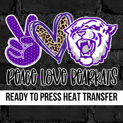 Peace Love Bearkats Transfer