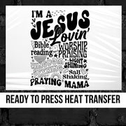 Jesus Lovin Bible Readin Girl DTF Transfer