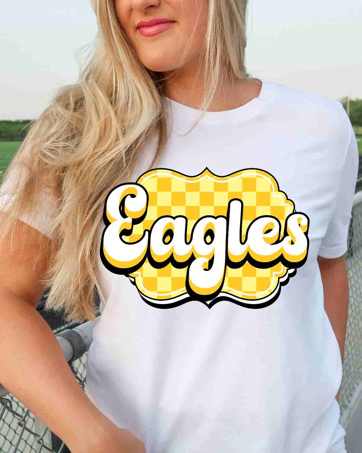 Eagles Retro Bracket DTF Transfer