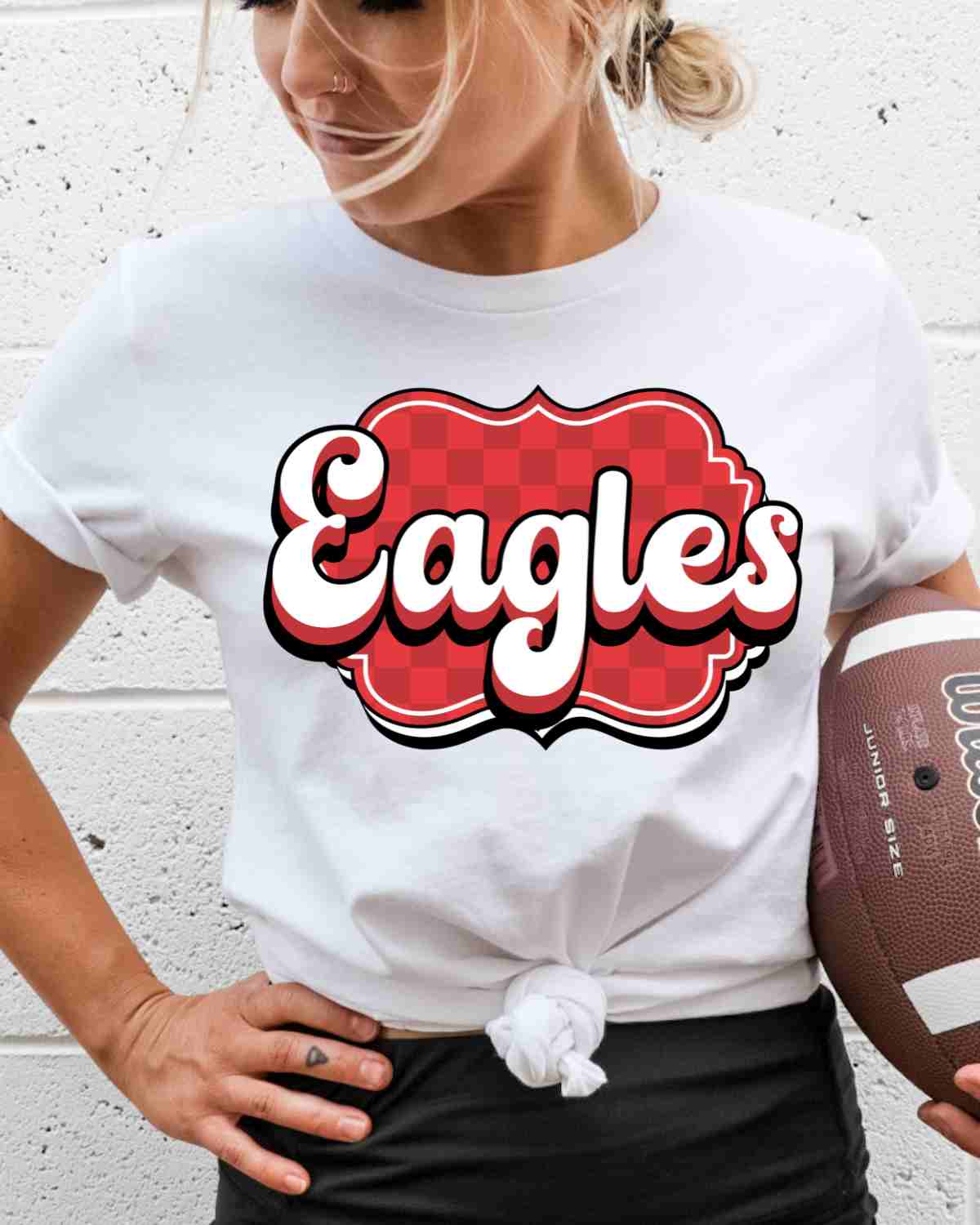 Eagles Retro Bracket DTF Transfer