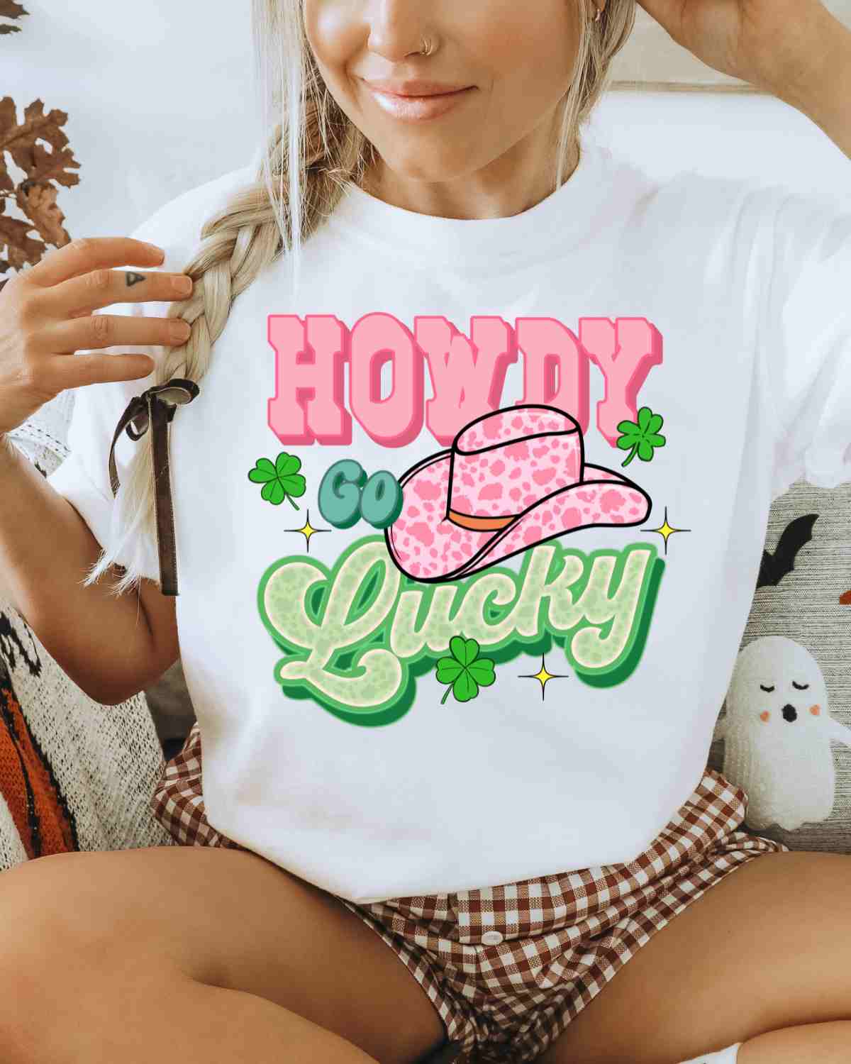 Howdy Go Lucky DTF Transfer