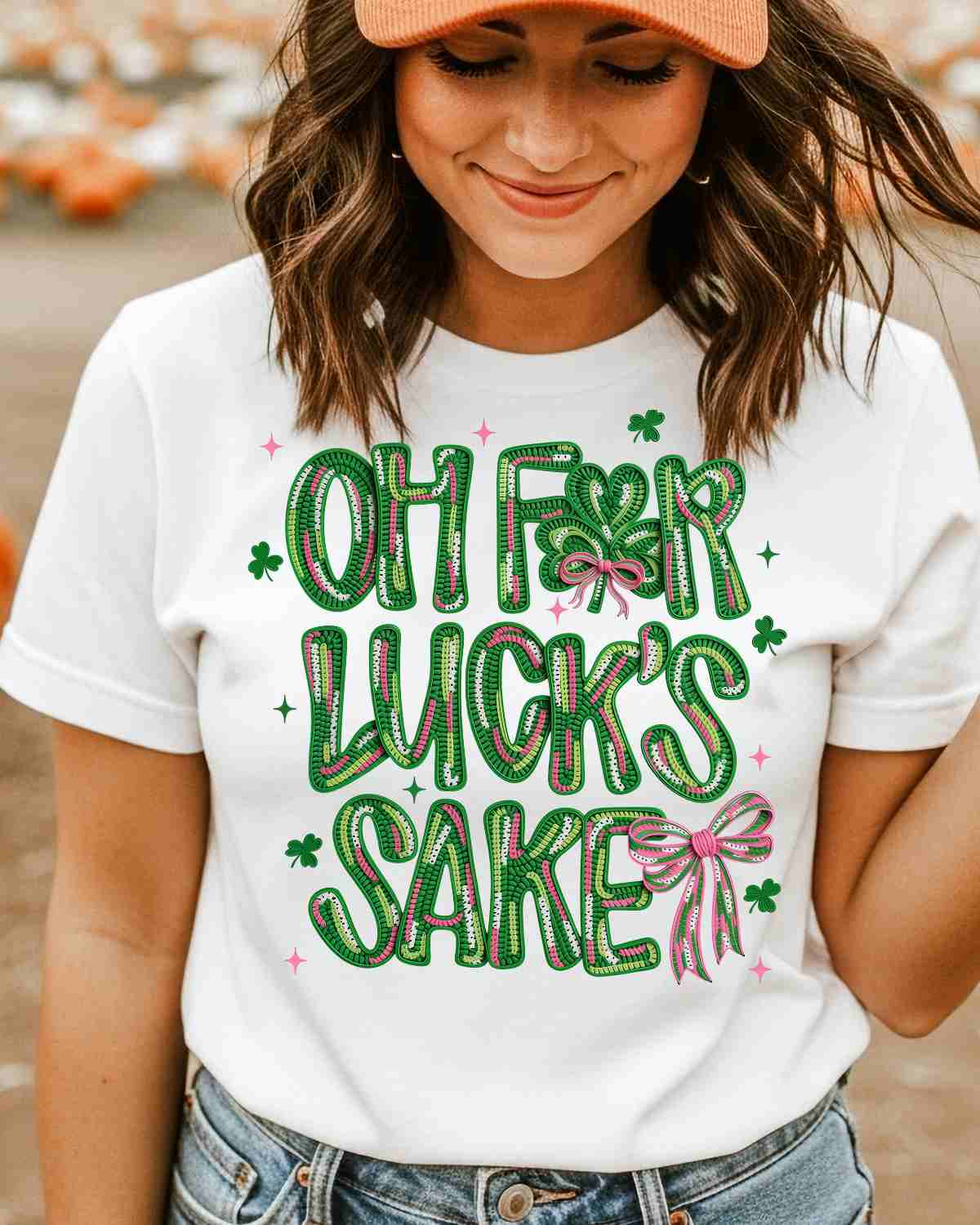 Oh For Luck's Sake DTF Transfer - Rustic Grace Heat Transfer Company