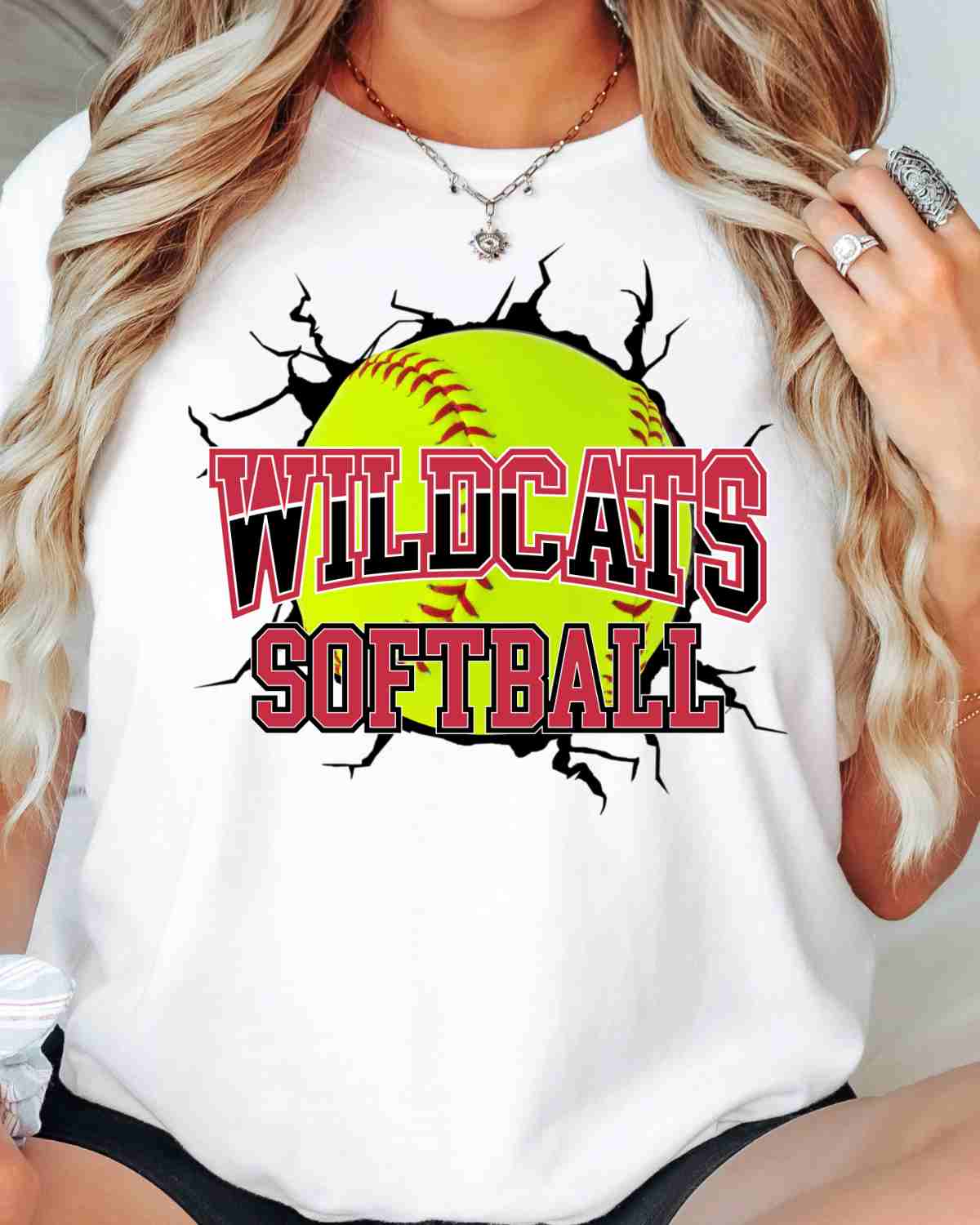 Wildcats Softball Break Through DTF Transfer