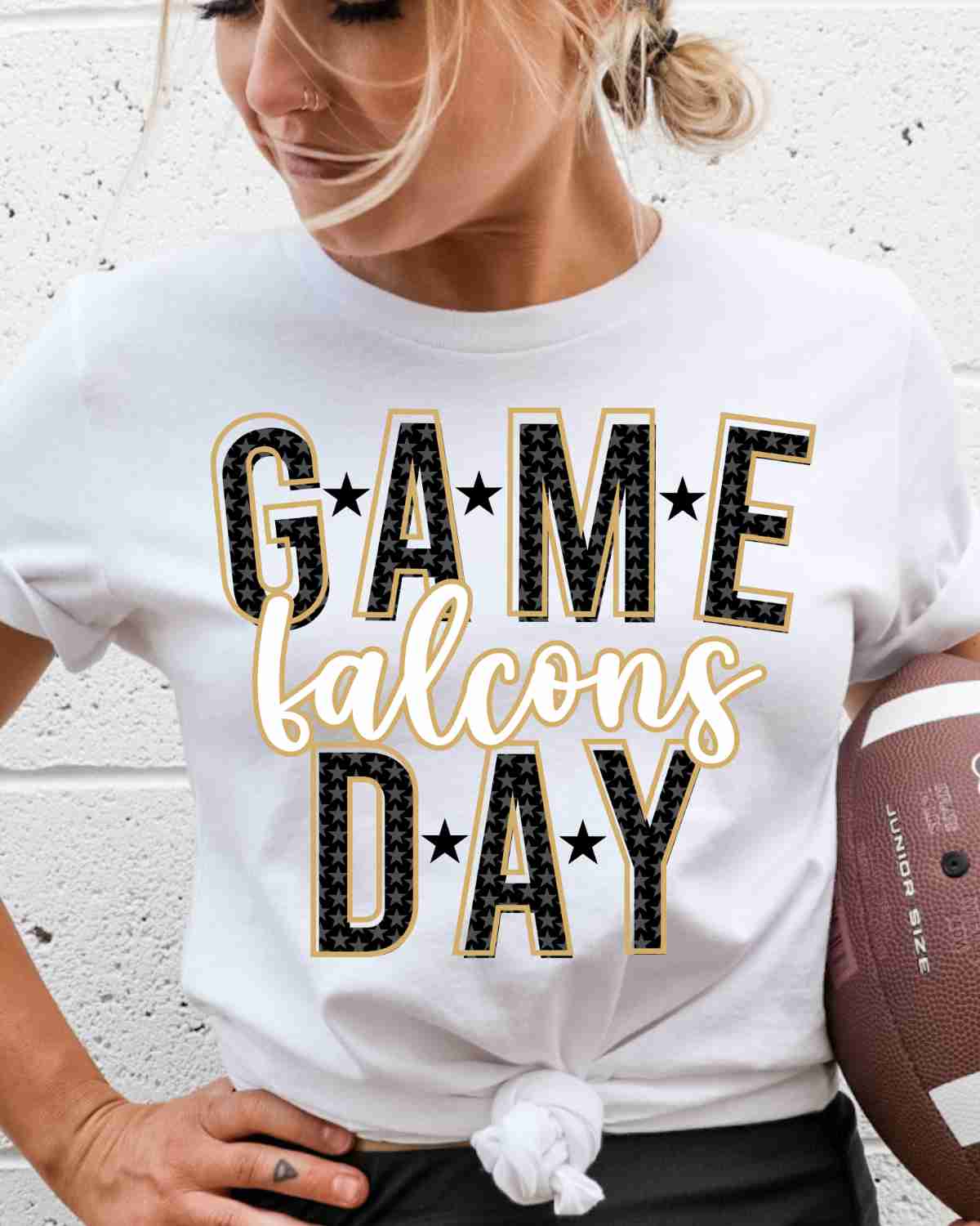 Game Day Stars Falcons DTF Transfer