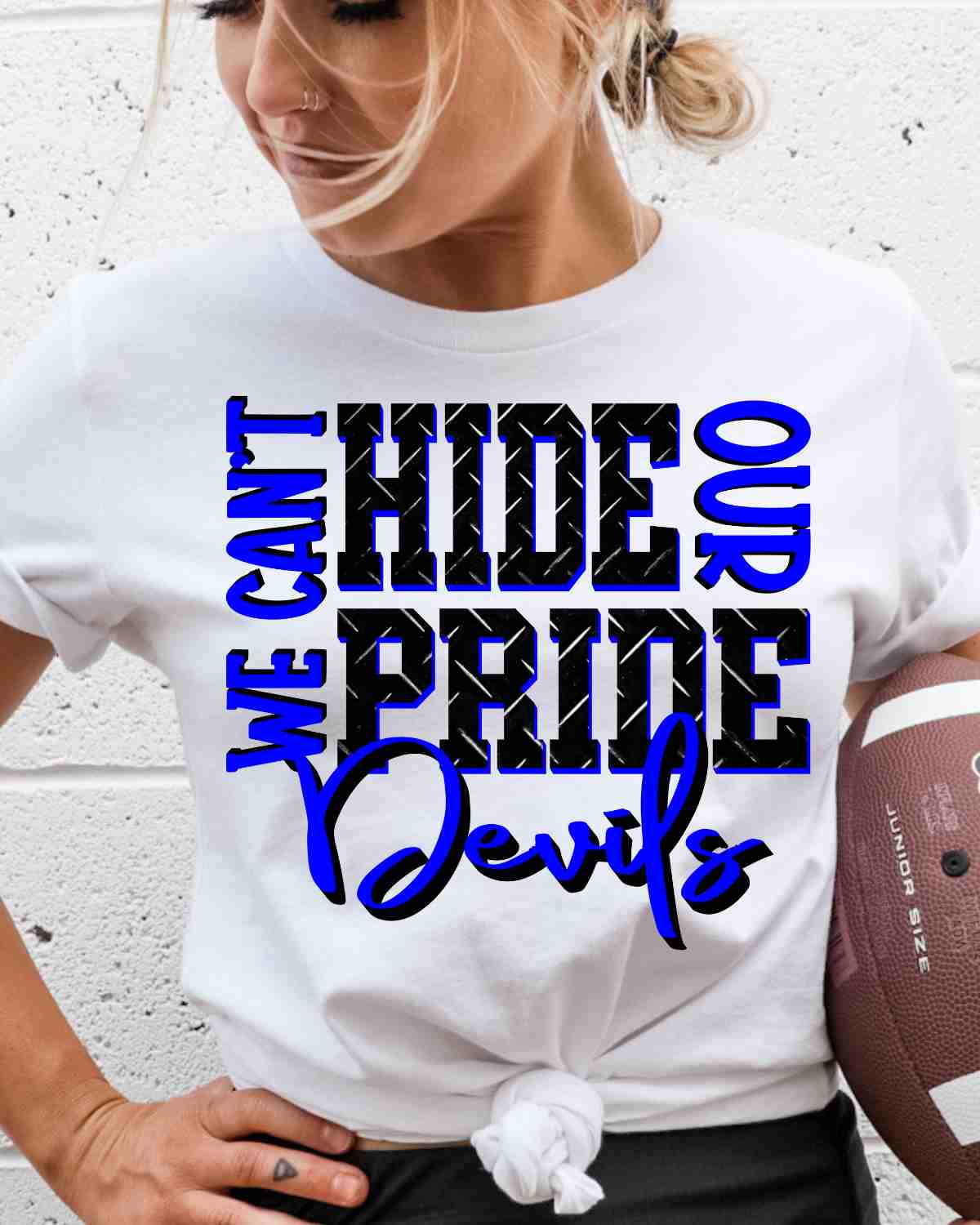 We Can't Hide Our Pride Devils DTF Transfer