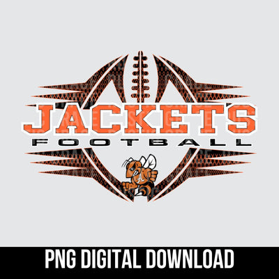Alvin Jackets Football Halftone Digital Download