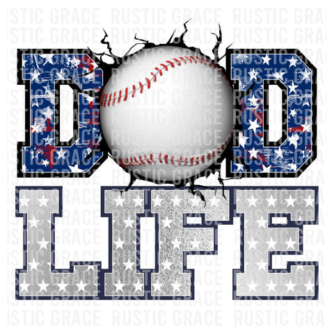 Baseball Dad Life Digital Download