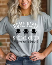 Home Plate Social Club Baseball DTF Transfer