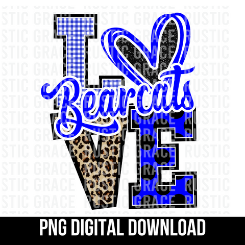 Love Bearcats Digital Download