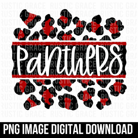 Leopard Panthers Stripe Digital Download