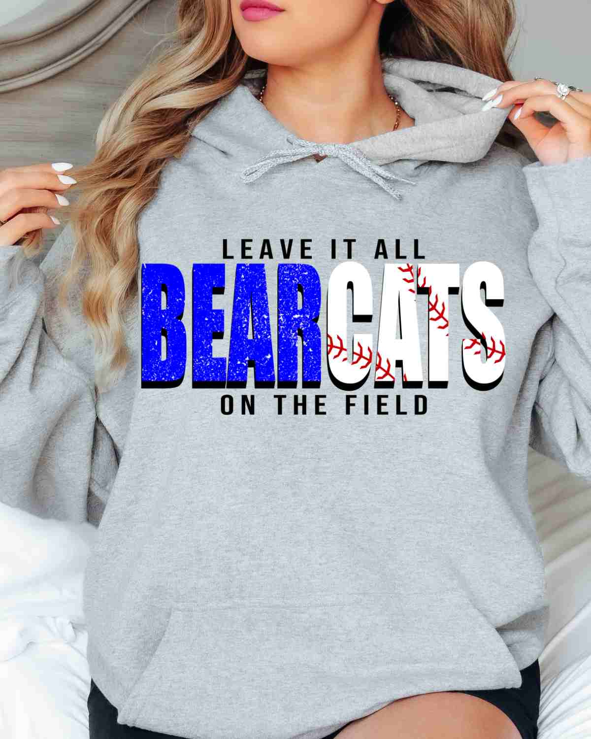 Bearcats Baseball Leave it on the Field DTF Transfer