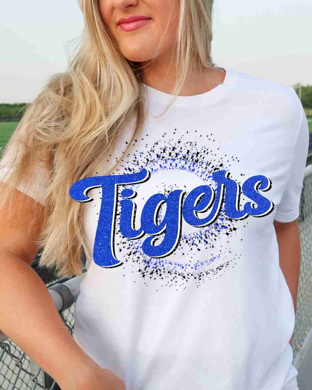 Tigers Swirl DTF Transfer