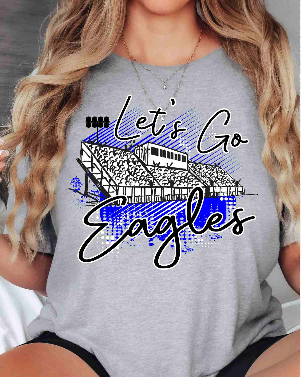 Let's Go Eagles Stadium DTF Transfer