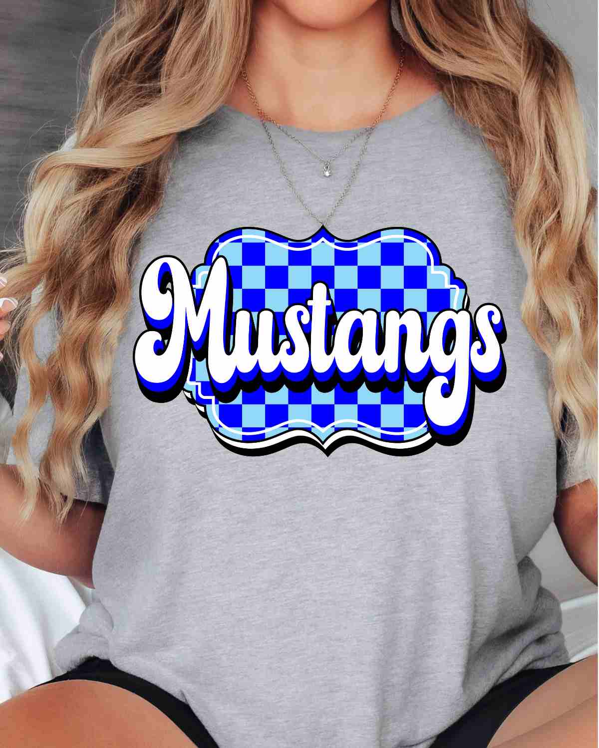 Mustangs Retro Bracket DTF Transfer