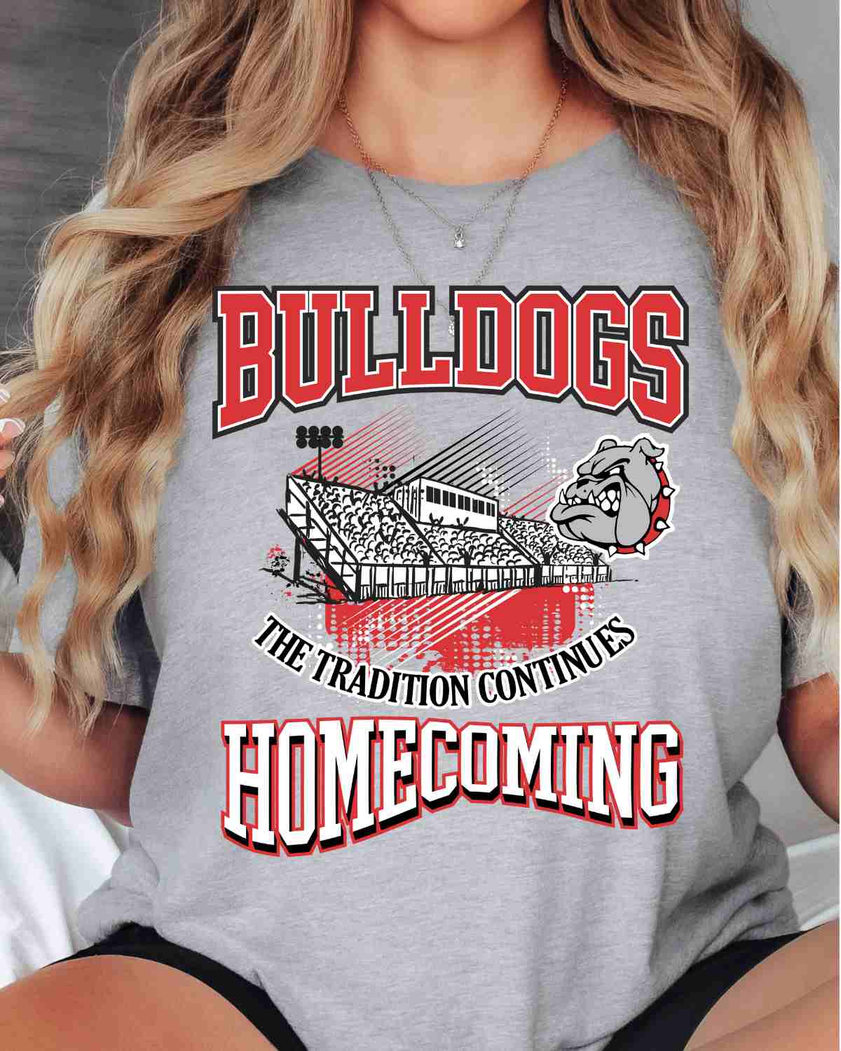 Bulldogs Homecoming Tradition DTF Transfer