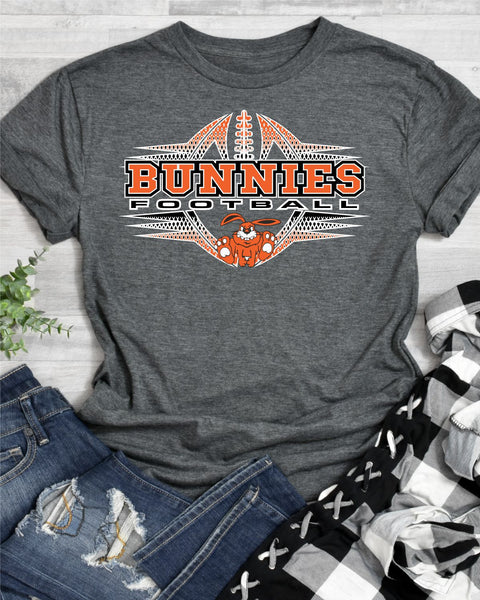 Bunnies Football Two Tone DTF Transfer