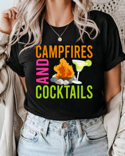 Campfires and Cocktails DTF Transfer