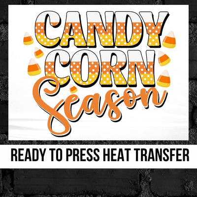Candy Corn Season DTF Transfer
