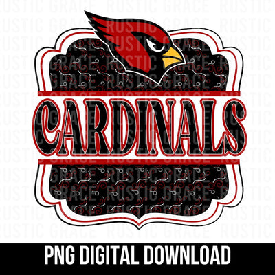 Cardinals Bracket Logo Digital Download