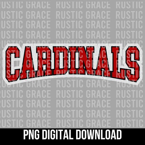 Cardinals Arch Word Digital Download