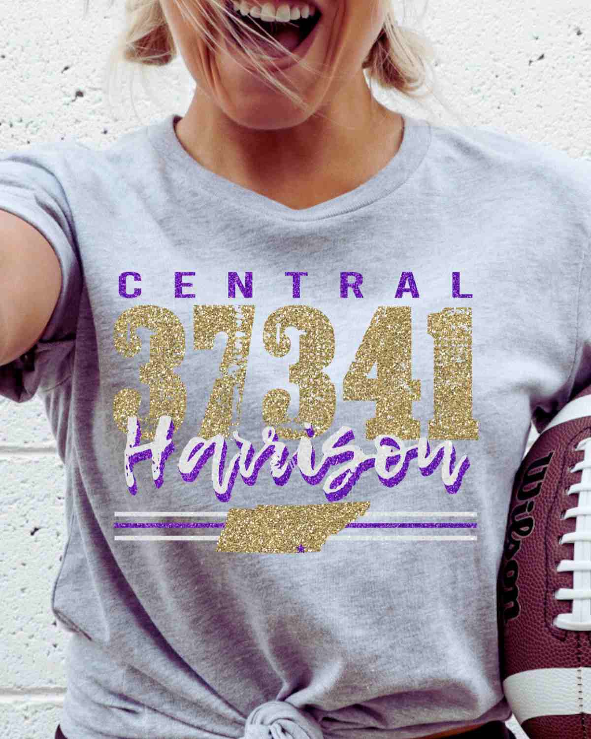 Central Harrison 37341 Logo DTF Transfer