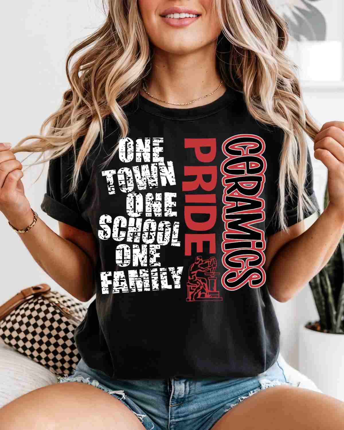 One Town One School Ceramics Pride DTF Transfer