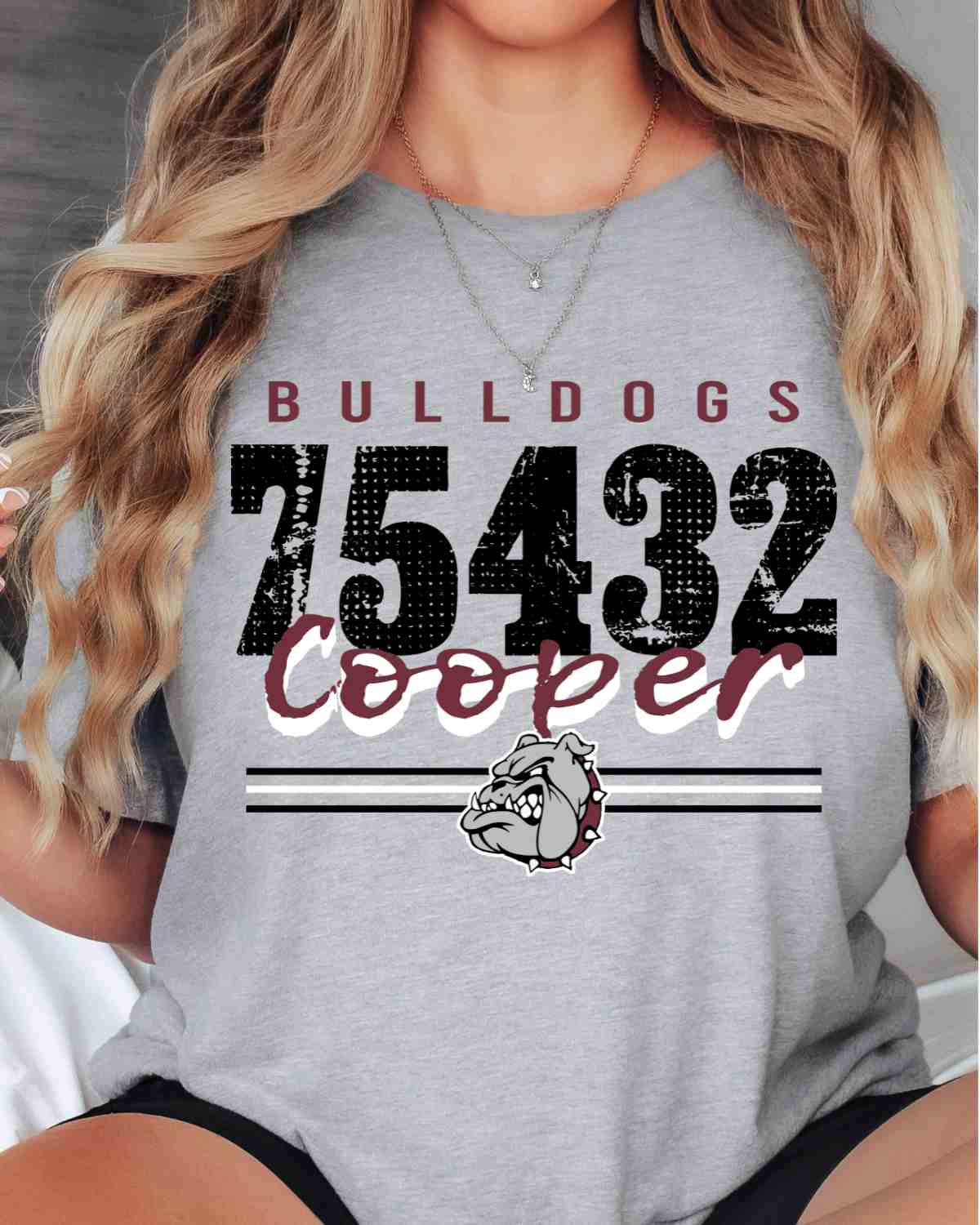 Cooper Bulldogs 75432 DTF Transfer