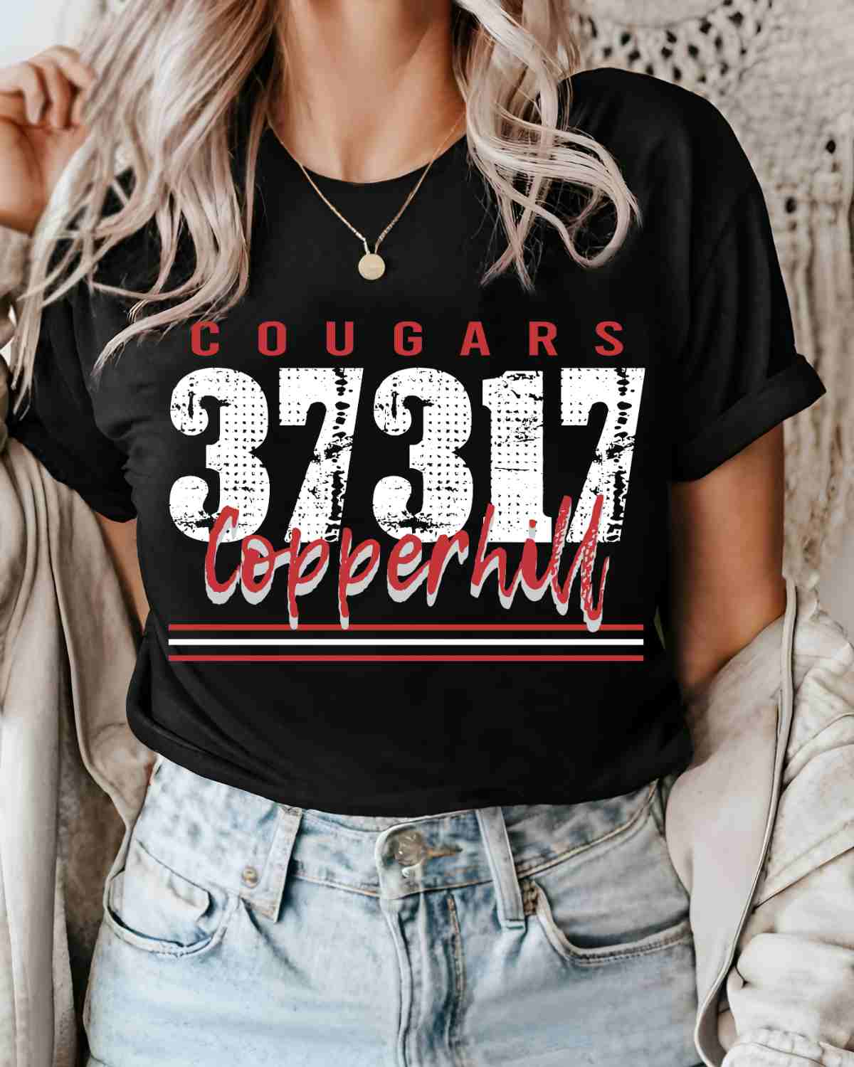 Copperhill Cougars 37317 DTF Transfer