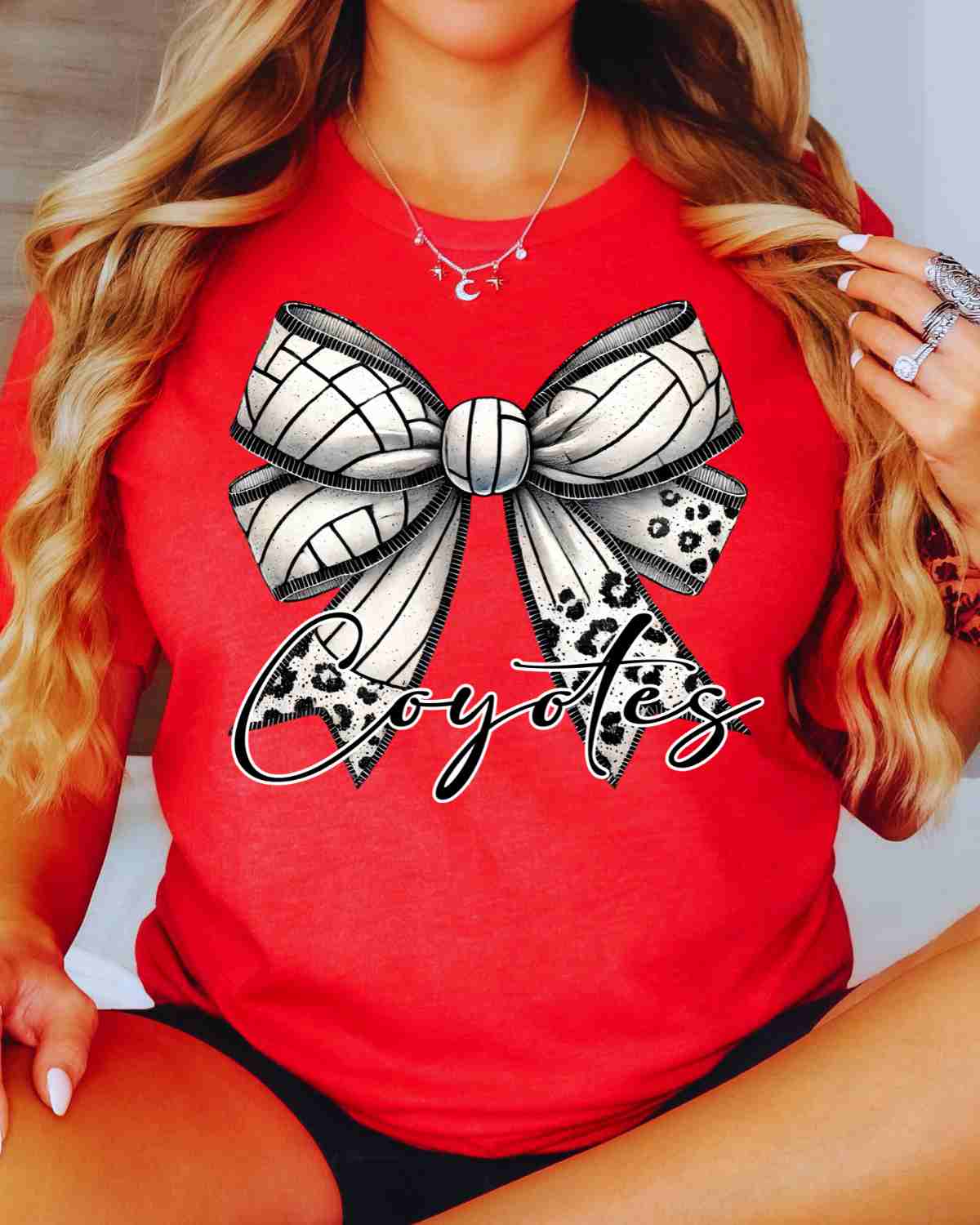 Coyotes Volleyball Bow DTF Transfer