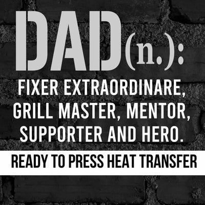 Dad Definition DTF Transfer