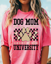 Dog Mom University DTF Transfer