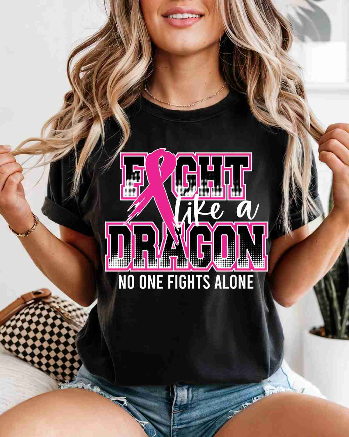 Fight Like a Dragon DTF Transfer