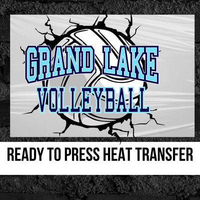 Grand Lake Volleyball Break Through DTF Transfer