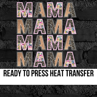 Mama Repeating DTF Transfer