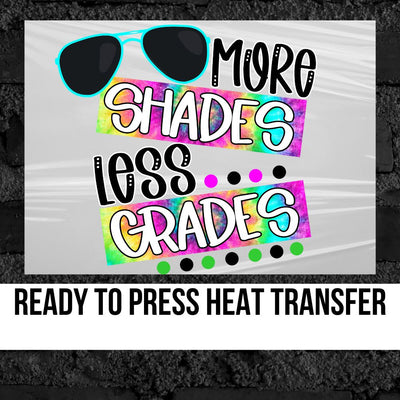 More Shades Less Grades Transfer